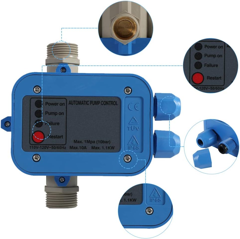 B9-Cerveau Régulateur De Pression D'eau Pour Pompe à Eau