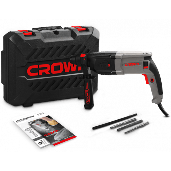 A7-Marteau Piqueur Perforateur 26mm 850W CROWN | CT18032