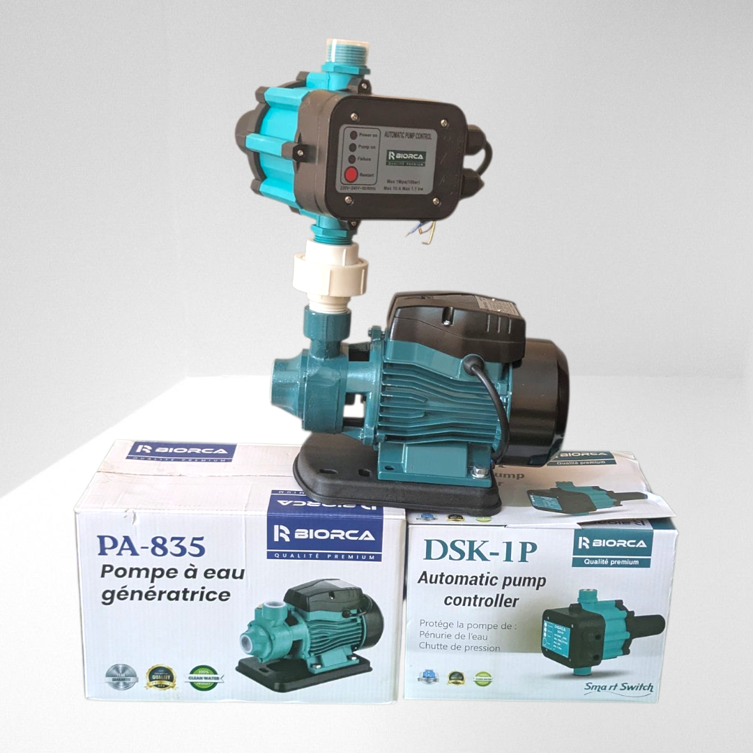 pack pompe a eau BIORCA + cerveau BIORCA